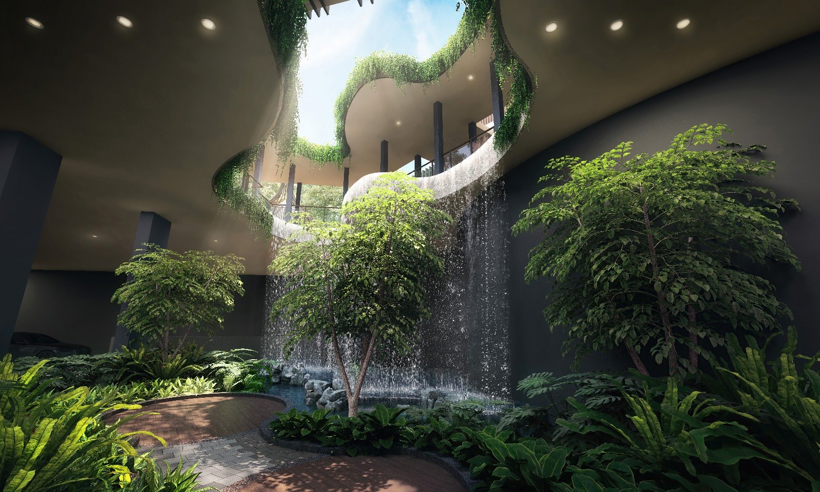 Arrival Plaza (artist’s impression)