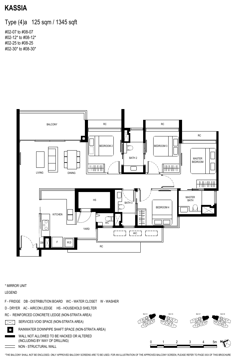 4-Bedroom, Type (4)a