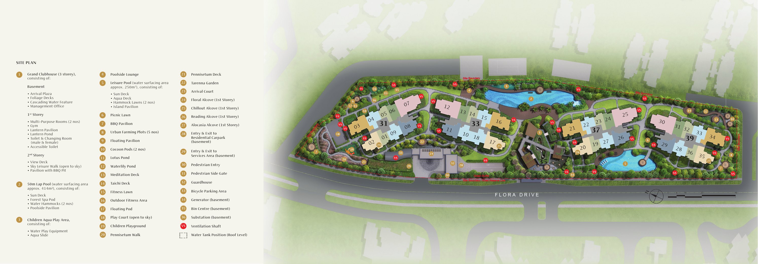Kassia site plan